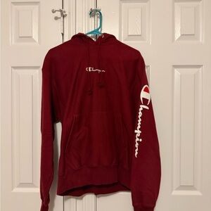 Champion Men's Burgundy Hoodie